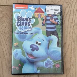 Nickelodeon Blue's Clues & You! DVD with Blue and Purple